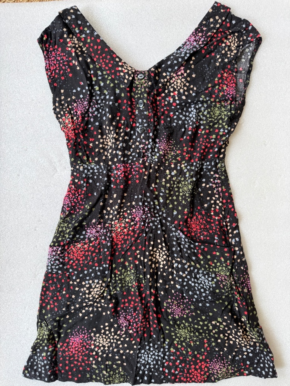 Tulle Collar Mini Dress